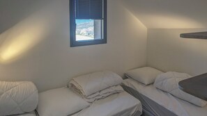 2 dormitorios y ropa de cama