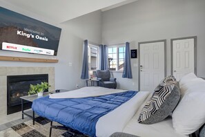 3 bedrooms, iron/ironing board, travel crib, free WiFi