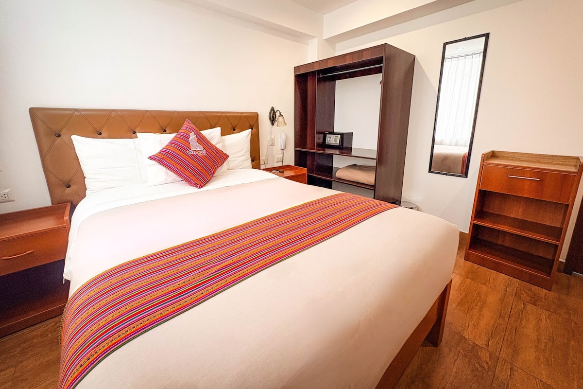 Habitación doble Confort | Sábanas de algodón egipcio, ropa de cama de alta calidad y edredón