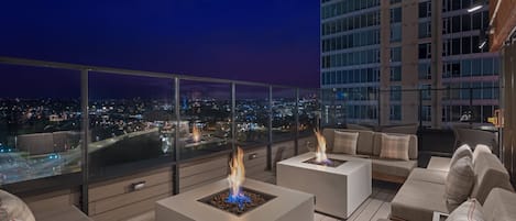 Terrasse sur le toit