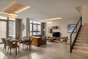 Soundproofing, iron/ironing board, rollaway beds, free WiFi - Marriott Executive Apartments Doha, Le Mirage City Walk (Doha)