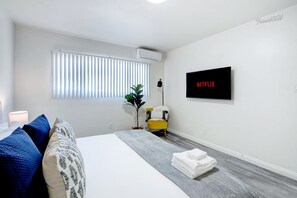 2 bedrooms, iron/ironing board, free WiFi, bed sheets