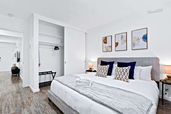 2 habitaciones, tabla de planchar con plancha y wifi gratis