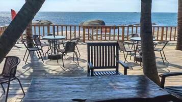 Uitzicht vanuit accommodatie