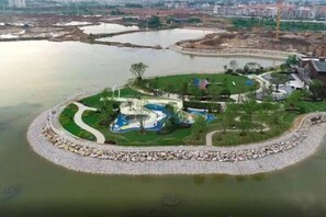 Aerial view - 7Days Inn Youpin Hotel (Hezhou High-speed Railway Station Fu'anju) (Hezhou)