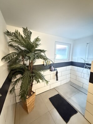 Towels, toilet paper