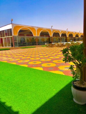 Enkeltrom – deluxe, terrasse, ørkenutsikt | Utsikt fra rommet