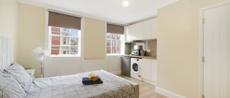 Apartament | 1 dormitori, wifi gratuïta i roba de llit