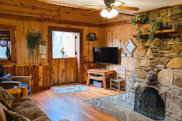 Televisor intel·ligent, llar de foc i reproductor de DVD