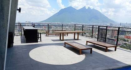 Furnished & Equipment Apt with beautiful views in MTY Downtown