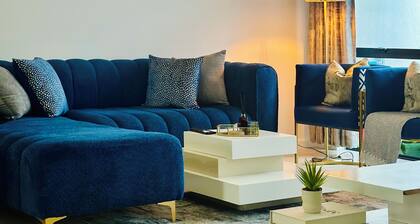 StayEase 3Bed apartment w/ Gym, pool and Restaurant