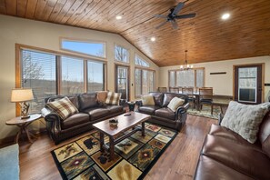 Télévision, cheminée