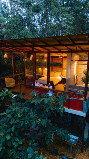 Àrea exterior de l'allotjament