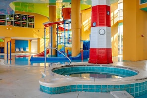 Una piscina riscaldata