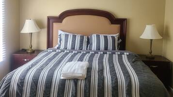 3 bedrooms, iron/ironing board, WiFi, bed sheets