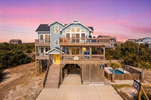 Exterior - Avon Beach Retreat w/ Pool, Hot Tub & Tiki Bar (Avon)