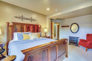 6 habitaciones, tabla de planchar con plancha, cuna de viaje y internet