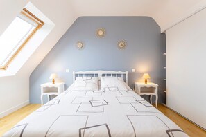 2 chambres, Wi-Fi gratuit, draps fournis