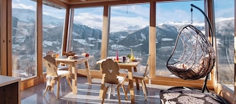 Room 'Mairhof Stilfser Joch Zi 6' with Mountain View, Private Terrace and Shared Garden