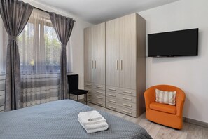 1 Schlafzimmer, Bügeleisen/Bügelbrett, kostenloses WLAN, Bettwäsche