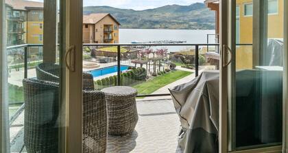 Lakeside View, Spacious 3-bedroom condo @ Barona Beach Resort in West Kelowna.