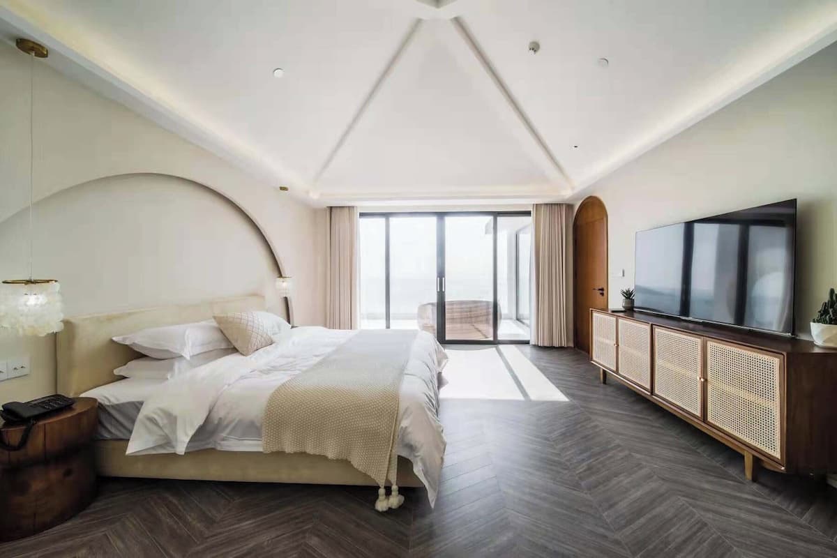 Camera Luxury con 2 letti singoli, vista mare | Biancheria da letto di alta qualità