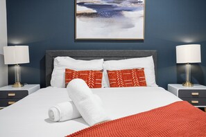 Departamento Deluxe, 1 habitación, para no fumadores | 1 habitación, wifi gratis y ropa de cama 