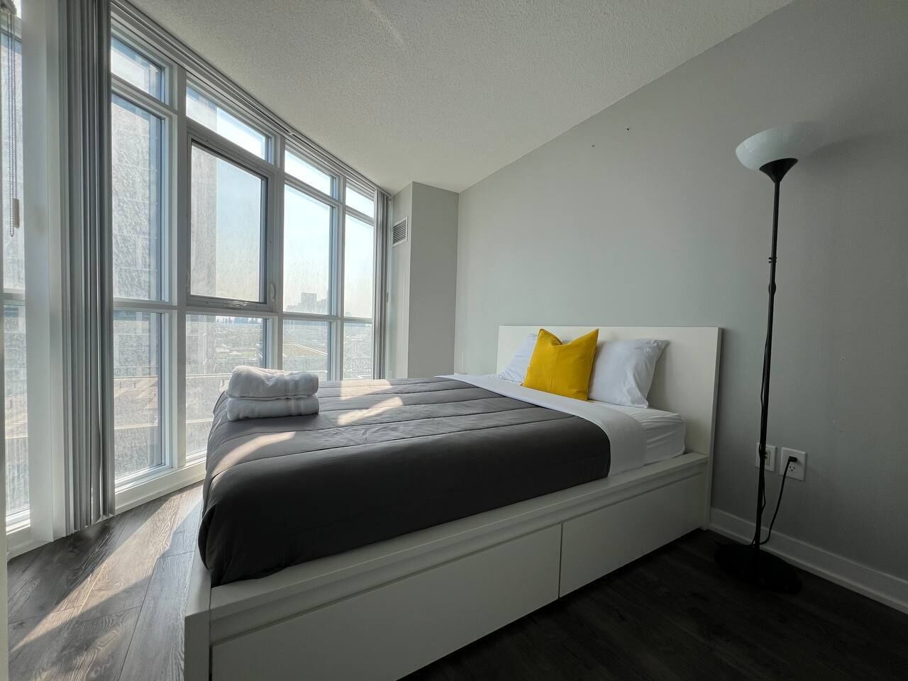 1 bedroom, blackout curtains, iron/ironing board, free WiFi