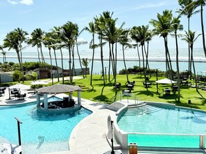Family Apartment, 2 Bedrooms, Beach View | View from room - Porto Alto Resort - Pé na Areia (Ipojuca)