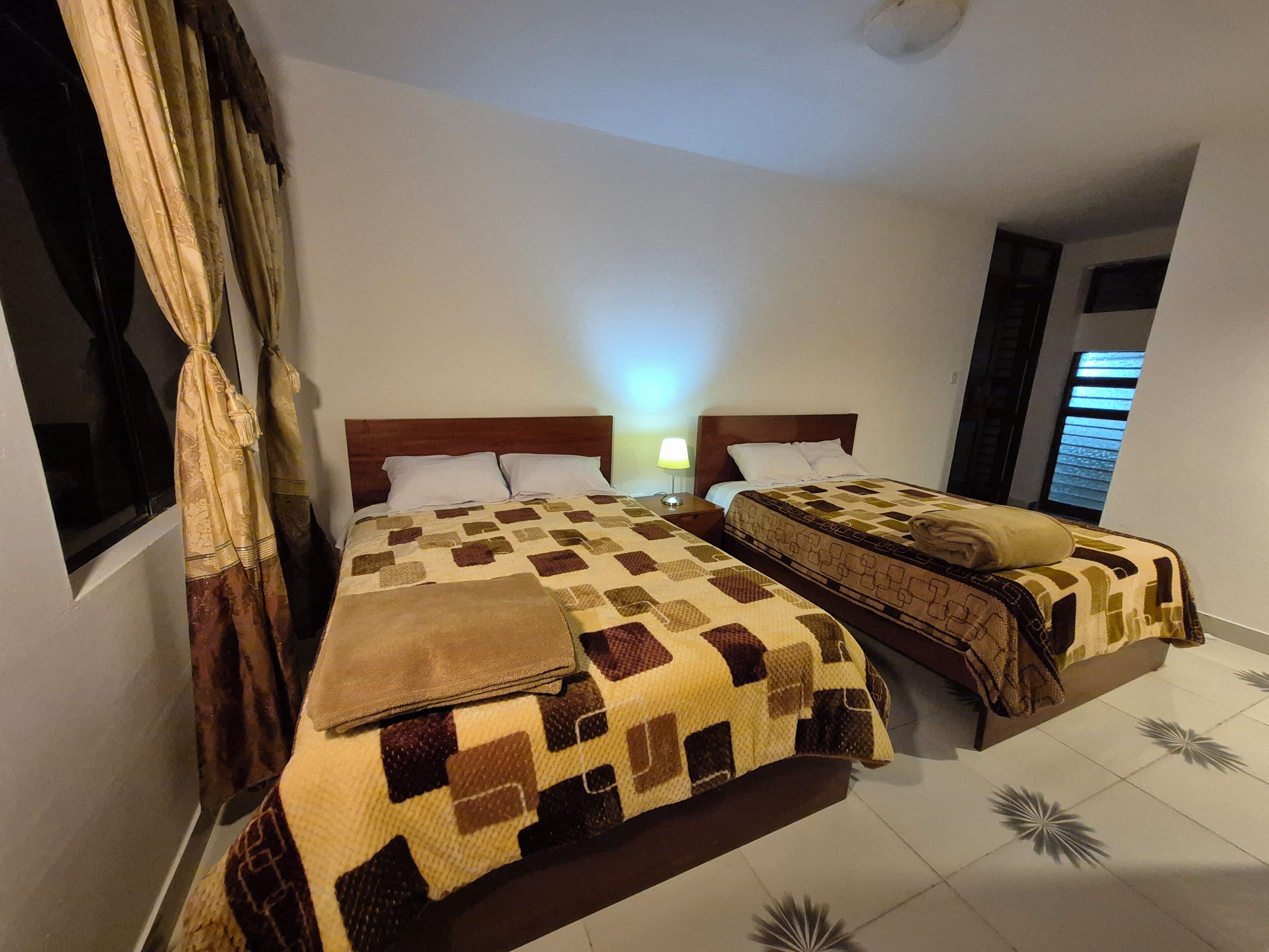 Familien-Doppelzimmer, Balkon, Gartenblick