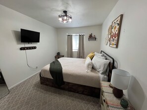 2 chambres, lit parapluie, Wi-Fi gratuit, draps fournis