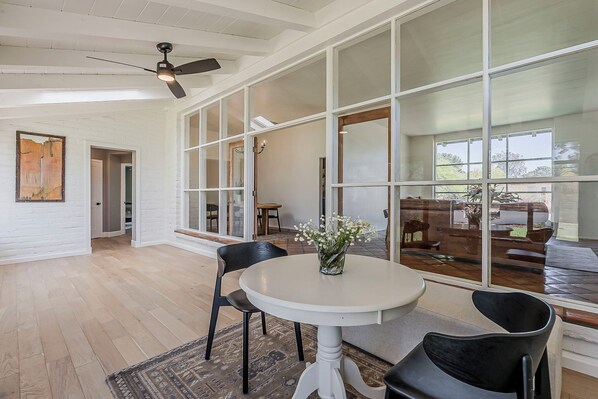 Dining - Travel Nurse Friendly Short-Term Furnished, Spanish Revival Retreat, Guard Gated (Tucson)