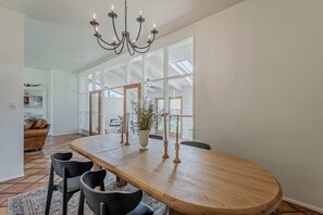 Dining - Travel Nurse Friendly Short-Term Furnished, Spanish Revival Retreat, Guard Gated (Tucson)