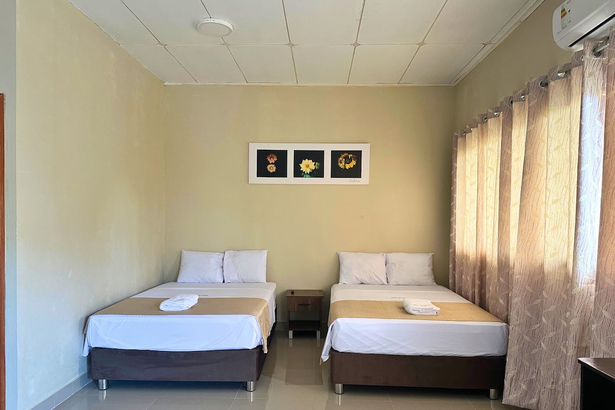 Desk, laptop workspace, free WiFi