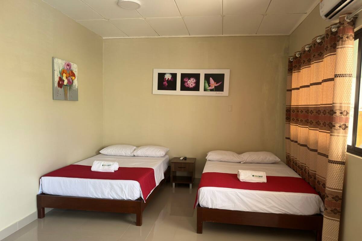 Desk, laptop workspace, free WiFi