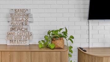 45-inch Smart TV with cable channels