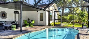 Luxury 3BR Home w/ Pool, Lanai & Fire Pit in Golf & Tennis Community 3-Month Minimum Stay