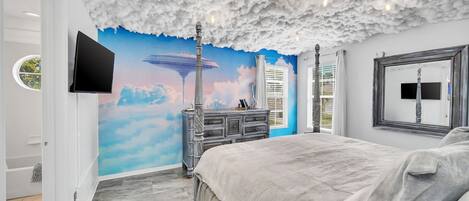 7 bedrooms, iron/ironing board, travel crib, WiFi