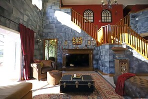 TV, video games, books, offices