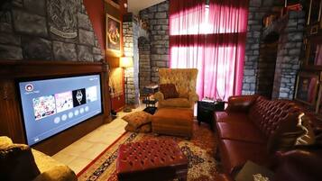 TV, video games, offices