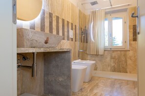 Shower, hair dryer, bidet