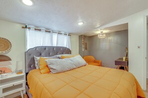 2 chambres, bureau, fer et planche à repasser, accès Internet