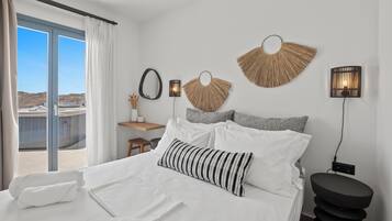 Villa, byutsikt | 3 soverom, sengetøy av topp kvalitet, lydisolert og strykejern/-brett