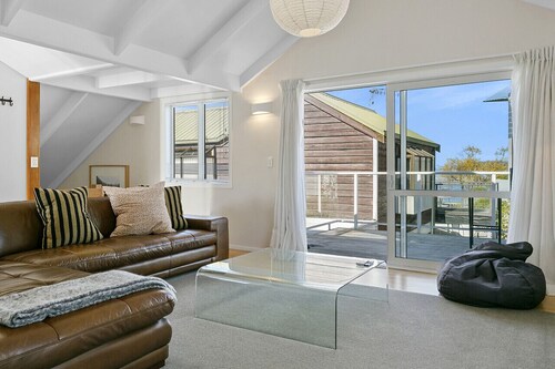 Lake Front Oasis | Across from the Lake with Deck, Courtyard & Space to Relax