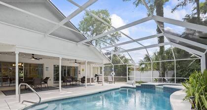 Paradise Shores Pool Home | Serene Escape Near Flagler Beach, Golfing & Restaurants | Palm Coast
