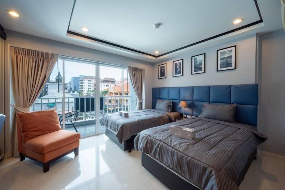 ตู้นิรภัยในห้องพัก, ผ้าม่านกันแสง, Wi-Fi ฟรี, ผ้าปูที่นอน