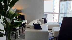 Living area - Sea front luxury living apartment in sousse (Sousse)