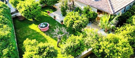 Overnattingsstedets uteområder