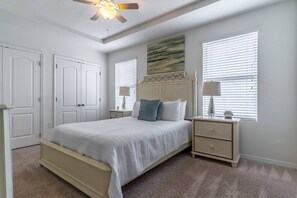 5 bedrooms, iron/ironing board, free WiFi, bed sheets