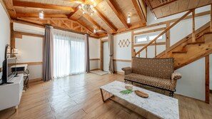 Basic Room, 1 Bedroom (Firebox Room(Pet/ Private BBQ)) | 1 bedroom, free WiFi - Gapyeong Iris Pension (Gapyeong)